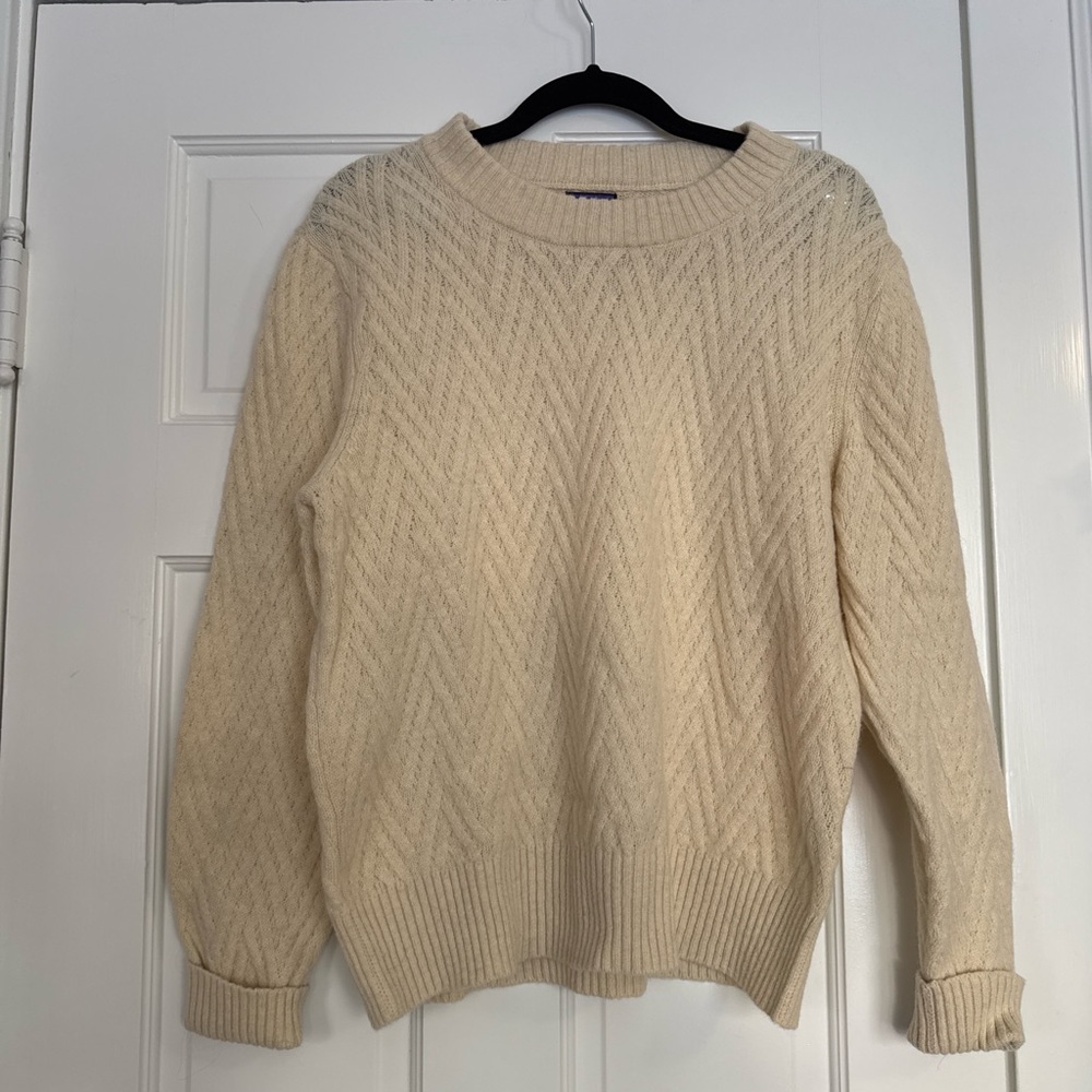 Patagonia Beige Knit Sweater